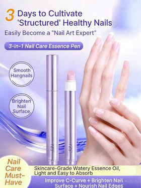 3 قطع/مجموعة قلم عناية بالأظافر 3 في 1، يشمل زيت إصلاح الأظافر، زيت التنظيف، زيت الترطيب، زيت خبز الأظافر، عناية بالأظافر، تزييت سرير الأظافر، تغذية الأظافر، تحسين الجلد المتشقق، إزالة الجلد الميت حول الأظافر، منتج العناية اليومية الجمالية، مناسب لصالو...