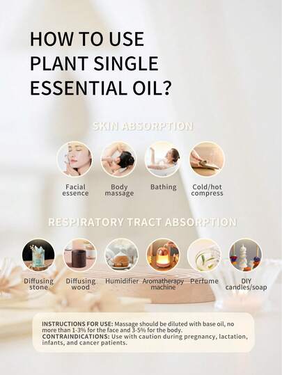 EMBRACEX. زيت الياسمين الأساسي 10مل، 100% زيت ياسمين نقي، مناسب لجهاز تبخير العطور، صناعة الصابون DIY، اليوغا المنزلي، يخلق رائحة رومانسية، 100% طبيعي، نباتي، مجموعة هدايا
