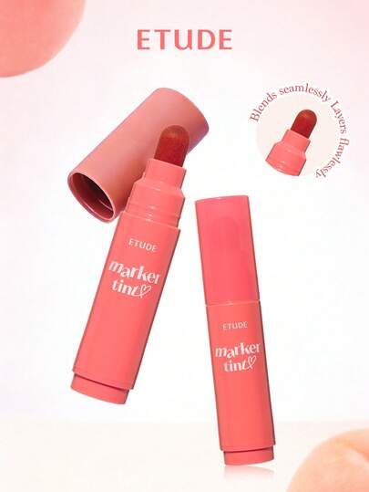 ETUDE بلسم شفاه ماتي بلمعة الحب، ذو ملمس ماتي عالي الجودة، لون دائم، أداة سحرية للبشرة الفاتحة