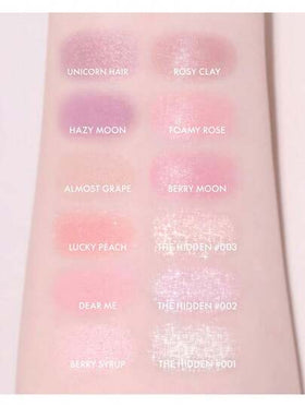 HOLIKA HOLIKA ظلال العيون المفضلة لدي ذات البريق، 002 فتات العنب، ملمس مسحوق خفيف الوزن، مدمج بسلاسة، لون دائم، بحجم جيب، تطبيق بأطراف الأصابع، لا يتكتل، إعادة لمسه في أي وقت، ضروري للسفر، فعال في تقليل التورم، مكياج بسيط في 5 دقائق، مستحضرات تجميل كورية،