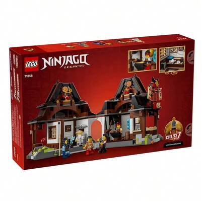 LEGO لعبة بناء ليغو نينجاغو أربع أسلحة الحداد ذكرى مرور 15 عام، للأطفال من عمر 14 سنة فما فوق - طقم ألعاب نينجا مع مجموعة عناصر الأرض القابلة للجمع + 4 شخصيات صغيرة - فكرة هدية للمراهقين والفتيات - 71858