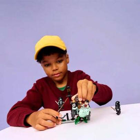 LEGO لعبة بناء ليغو هاري بوتر هاغريد وهاري يهربان من بريفيت درايف - لعبة تظاهر للأولاد والبنات، من عمر 8 سنوات فما فوق - مع دراجة نارية هاغريد المصغرة و4 شخصيات مصغرة - هدية لأعياد الميلاد - 76459