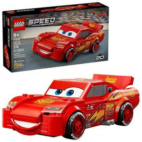 LEGO ليغو سبيد تشامبيونز لعبة - كتل بناء سيارات بيكسار للأطفال، الأولاد والبنات، من عمر 9 سنوات فما فوق - لعب تظاهري بسيارة السباق وعرض على رف غرفة النوم - 77255