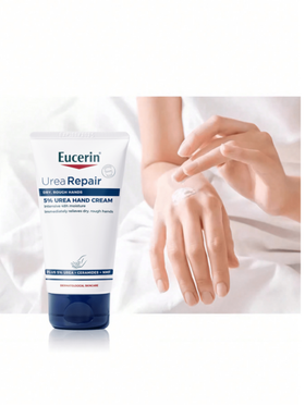 Eucerin كريم يد مرطب ومصلح ، مرطب مغذٍ غير دهني للبشرة الجافة