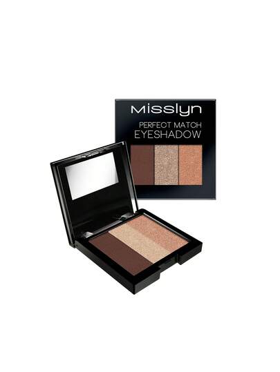 Misslyn لوحة ظلال العيون عالية الصبغة ثلاثية الألوان، سهلة الوضع والامتزاج لمكياج عيون حيوي. تشطيبات مطفأة ولامعة وبريقة تخلق إطلالات متعددة الأبعاد بطراز Y2K، مثالية للحفلات والشاطئ والسفر والعطلات والأنشطة الخارجية.