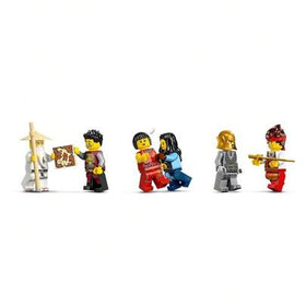 LEGO لعبة بناء ليغو نينجاغو أربع أسلحة الحداد ذكرى مرور 15 عام، للأطفال من عمر 14 سنة فما فوق - طقم ألعاب نينجا مع مجموعة عناصر الأرض القابلة للجمع + 4 شخصيات صغيرة - فكرة هدية للمراهقين والفتيات - 71858
