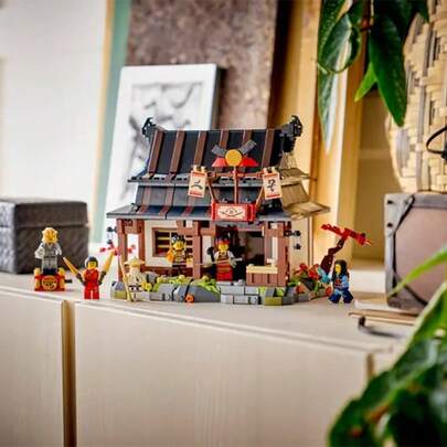 LEGO لعبة بناء ليغو نينجاغو أربع أسلحة الحداد ذكرى مرور 15 عام، للأطفال من عمر 14 سنة فما فوق - طقم ألعاب نينجا مع مجموعة عناصر الأرض القابلة للجمع + 4 شخصيات صغيرة - فكرة هدية للمراهقين والفتيات - 71858