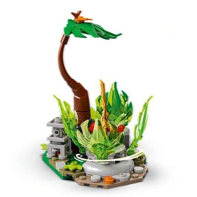 LEGO لعبة بناء ليغو نينجاغو تنين الحياة للأولاد والبنات - لعبة تنين قابل للتحريك وطقم ألعاب للأطفال، من عمر 9 سنوات فما فوق - مع ميكانيكي صغير و8 شخصيات صغيرة للعب التمثيلي - فكرة هدية لأعياد الميلاد - 71859