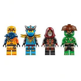 LEGO لعبة بناء تنين نينجا ريو للأولاد والبنات - لعبة تنين نينجا قابل للحركة مجموعة ألعاب للأطفال، من عمر 7 سنوات فما فوق - تشمل 4 شخصيات صغيرة للعب التمثيلي - فكرة هدية لأعياد الميلاد - 71855