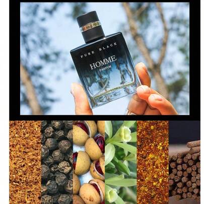 عطر رجالي برائحة الليمون الطازجة 30 مل، كولونيا للرجال، مجموعة عطر طويل الأمد، هدية عيد ميلاد مثالية للأب أو الحبيب