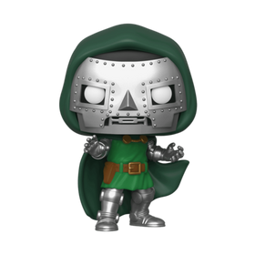 Funko بوب مارفل: الدكتور دوم الرائعون 4 الدكتور دوم - شكل فيني قابل للجمع - فكرة هدية - بضاعة رسمية - ألعاب للبالغين - عشاق الأكشن والمغامرة