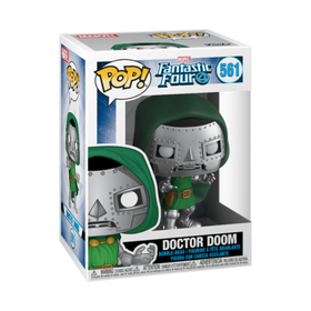 Funko بوب مارفل: الدكتور دوم الرائعون 4 الدكتور دوم - شكل فيني قابل للجمع - فكرة هدية - بضاعة رسمية - ألعاب للبالغين - عشاق الأكشن والمغامرة