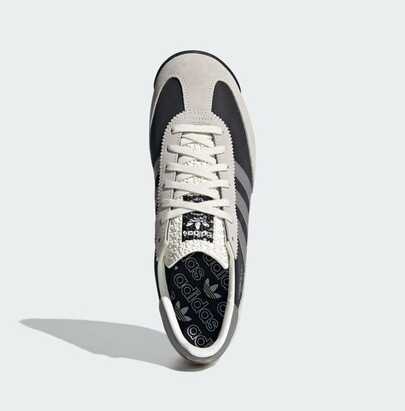 Adidas أديداس حذاء رياضي SL 72 RS منخفض القمة جديد، متين ومقاوم للتآكل، باللون الأسود والرمادي الفاخر، خفيف الوزن ومريح للرياضة اليومية، JI2498