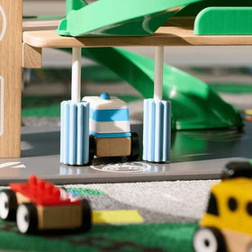 IKEA مجموعة ألعاب سيارات LILLABO Tetra Pak (4 قطع)، متعددة الألوان، قابلة للفصل والتركيب، تتضمن 4 نماذج سيارات شهيرة، مناسبة للأعمار من 3 سنوات فما فوق، لعبة تفاعلية بين الوالدين والطفل لتنمية المهارات الاجتماعية والمعرفية