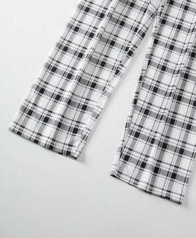 Snug League مجموعة بيجامة رجالية خفيفة الوزن، ملابس علوية بأكمام قصيرة وبنطال طويل، مجموعة ملابس منزلية مخططة مناسبة للربيع والصيف للرجال، قطعتان