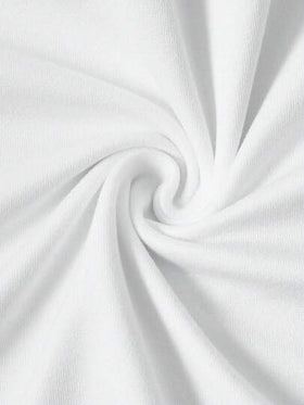Manfinity Joysei قميص تي شيرت كلاسيكي أبيض مع ياقة سوداء قصير الأكمام، تصميم شعار الحصان بطراز عصري بسيط، قميص تي شيرت رجالي بياقة دائرية