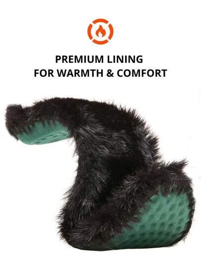 CAMEL CROWN بوت ثلج رجالية، بوت كاحل خارجية مضادة للانزلاق ذات سُمك وسُخونة بواسطة جرافين للشتاء
