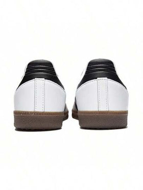 Adidas أصلي سامبا أو جي، أعلى ناعم، مريح، أحذية تزلج عالية منخفضة، يناسب الجنسين، أسود/أبيض/رمادي