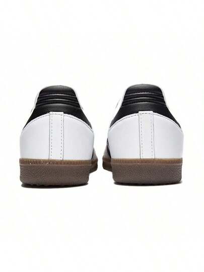 Adidas أصلي سامبا أو جي، أعلى ناعم، مريح، أحذية تزلج عالية منخفضة، يناسب الجنسين، أسود/أبيض/رمادي