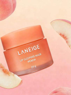Laneige 20 جرام قناع نوم للشفاه بعطر الخوخ، مغذي ومرطب عميق ويعالج الشفاه الجافة والمتقشرة. يزيل بلطف تقشير الشفاه ويعزز لون الشفاه، ويترك الشفاه ناعمة وملساء ومنعشة. مناسب للاستخدام ليلاً. | مستحضرات تجميل كورية ، مكياج كوري
