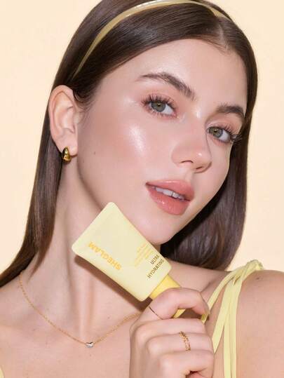 SHEGLAM Melt Touch برايمر فائق الترطيب علامة تجارية جمال مكياج ميكب مستحضرات تجميل للنساء الفتيات مثالي لفصل الشتاء الربيع مثالي ل- Y2K أزياء أنيقة رمضان هدية حفلة جاهز أفضل لون