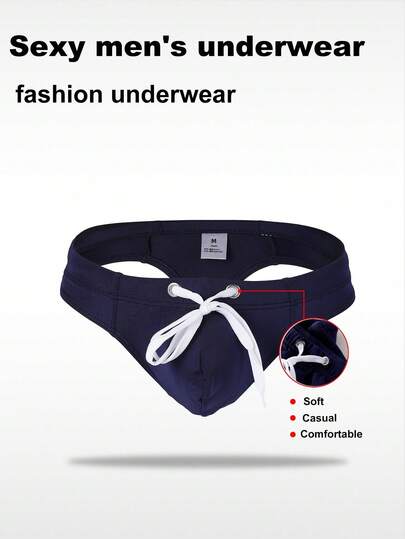 Manfinity Swimmode ملابس سباحة رجالية بتصميم جذاب من الدانتيل والرباط