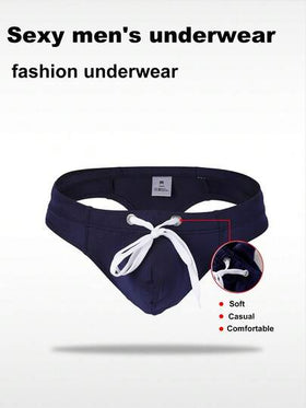 Manfinity Swimmode ملابس سباحة رجالية بتصميم جذاب من الدانتيل والرباط