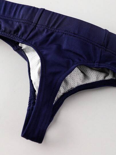 Manfinity Swimmode ملابس سباحة رجالية بتصميم جذاب من الدانتيل والرباط