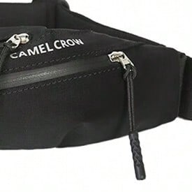 CAMEL CROWN حقيبة خصر للرياضة الخارجية، حقيبة خصر محمولة مدمجة للجري والدراجات والياقة البدنية، مناسبة للجنسين
