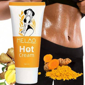 MELAO لوشن جسم محكم ومدفئ من ميلاو، يشد ويحكم ويملس البشرة