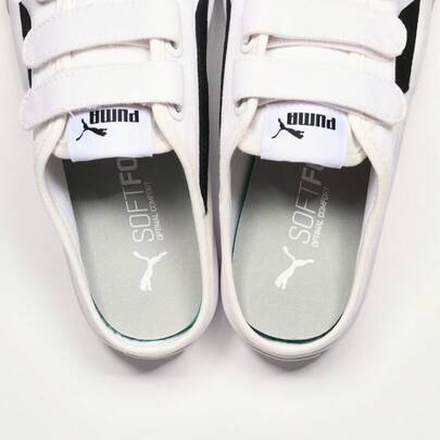Puma أحذية رياضية كاجوال خفيفة الوزن بتصميم ألوان متباينة، سهلة الارتداء بنظام إبزيم وحلقة، مناسبة للجنسين، 39428904