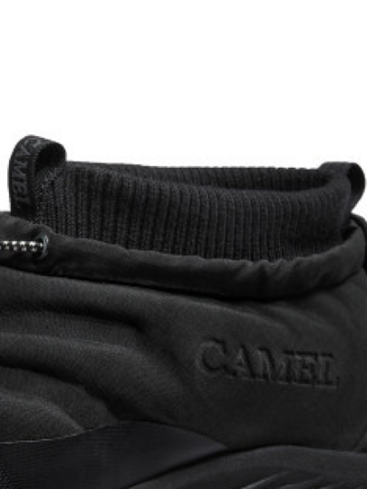 CAMEL CROWN بوت ثلج دافئة ومتينة للشتاء، بوت ثلج معزولة مضادة للانزلاق للأزواج للاستخدام الخارجي
