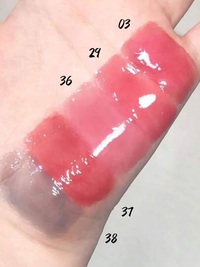 Rom&nd مجموعة هدايا محدودة الإصدار من Romand Juicy Gloss Tint 2.0 36، 03 Coral Pink، صبغة شفاه لامعة مرطبة ذات تأثير مكياج مائي، تعاون كوميدي أنمي، مكياج شفاه على الطراز الكوري. 0.35 جرام/0.01 أونصة.
