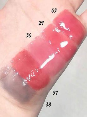 Rom&nd مجموعة هدايا محدودة الإصدار من Romand Juicy Gloss Tint 2.0 36، 03 Coral Pink، صبغة شفاه لامعة مرطبة ذات تأثير مكياج مائي، تعاون كوميدي أنمي، مكياج شفاه على الطراز الكوري. 0.35 جرام/0.01 أونصة.