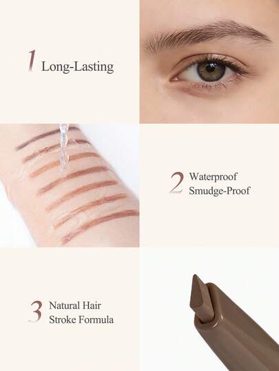 قلم حواجب مزدوج من ETUDE HOUSE مقاوم للماء وللتشويش، أساسيات مستحضرات التجميل للعطلات، لون جذاب لفتاة وردية، هدايا عيد الميلاد للنساء، ماركة أزياء راقية لمستحضرات التجميل للعودة إلى المدرسة، فستان زفاف للعروس، صيف، عيد الحب، عطلة