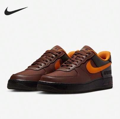 Nike حذاء رياضي رجالي جديد AIR FORCE 1 GTX سهل الارتداء ومقاوم للتآكل