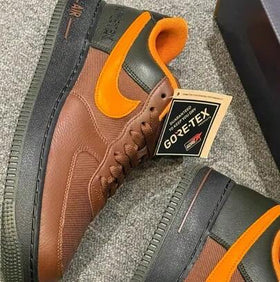 Nike حذاء رياضي رجالي جديد AIR FORCE 1 GTX سهل الارتداء ومقاوم للتآكل
