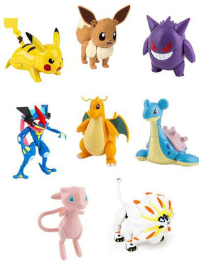 pokemon مجموعة ألعاب أشكال حركية لشخصيات بوكيمون الأصلية من الأنمي + كرات بوكيمون قابلة للتحول. دمى نماذج مشوهة لوحوش البوكيمون المستدعاة، أشكال حركية لبوكيمون، مجموعة هدايا ألعاب تحول المراهقين بوكيمون