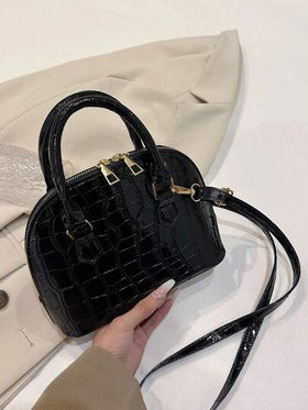 حقيبة يد على شكل صدفة قديمة، حقيبة كتف مثالية وجميلة للنساء