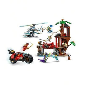 LEGO لعبة بناء هدية مبارزة بيت الشجرة سلسلة نينجاجو 71857