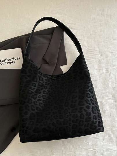 حقيبة كتف نسائية عصرية من جلد البو المنسوج بشكل هلالي مع محفظة صغيرة قطعة واحدة