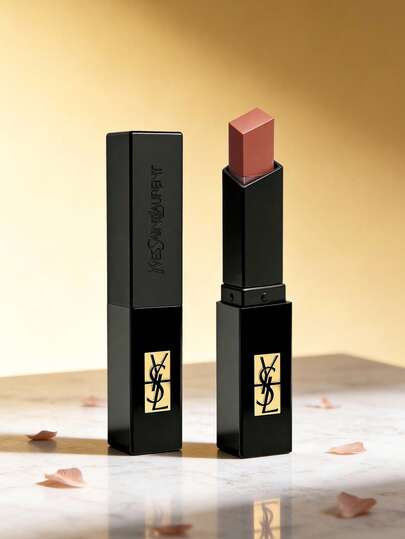 Yves Saint Laurent أحمر شفاه سفر بحجم رفيع 1.2 جرام/0.04 أونصة، تشطيب أسود #314