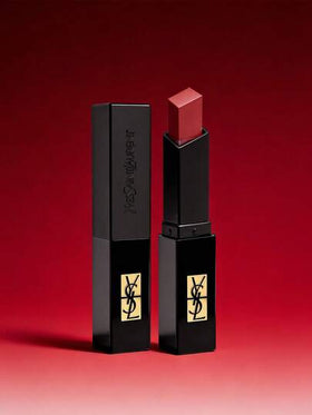 Yves Saint Laurent أحمر شفاه سفر بحجم رفيع 1.2 جرام/0.04 أونصة، مخطط باللون الأسود #302