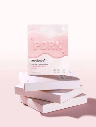 Medicube 1 قناع وجه جيلي كولاجين وردي بتركيبة إصلاح قوية من سلمون الحمض النووي PDRN، له تأثير مرطب وشد، بملمس جيلي مهدئ، مناسب للبشرة الحساسة، أساسي للجمال الكوري، 22 جرام * 10 / 7.76 أونصة