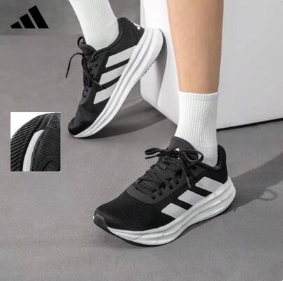 Adidas أحذية رجالية ونسائية جديدة، أحذية كاجوال شبكية قابلة للتنفس، أحذية جري رياضية تمتص الصدمات