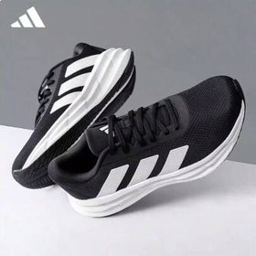 Adidas أحذية رجالية ونسائية جديدة، أحذية كاجوال شبكية قابلة للتنفس، أحذية جري رياضية تمتص الصدمات