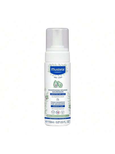 Mustela شامبو رغوي للأطفال حديثي الولادة 150 مل