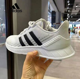 Adidas أحذية رياضية شبكية قابلة للتنفس رجالي كيوستار فلو
