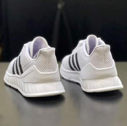 Adidas أحذية رياضية شبكية قابلة للتنفس رجالي كيوستار فلو