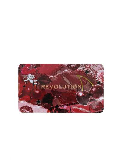 Makeup Revolution لوحة ظلال العيون Forever Flawless Cherry Rebel Red 18 * 1.1 جرام